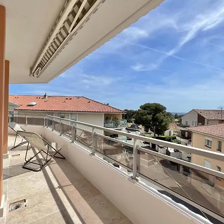 35m2 Sea View Flat With 20 M2 Terrace Apartman Saint-Raphaël