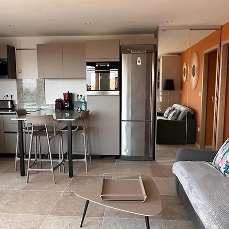 35M2 Sea View With Terrace Beach By Walk Apartment