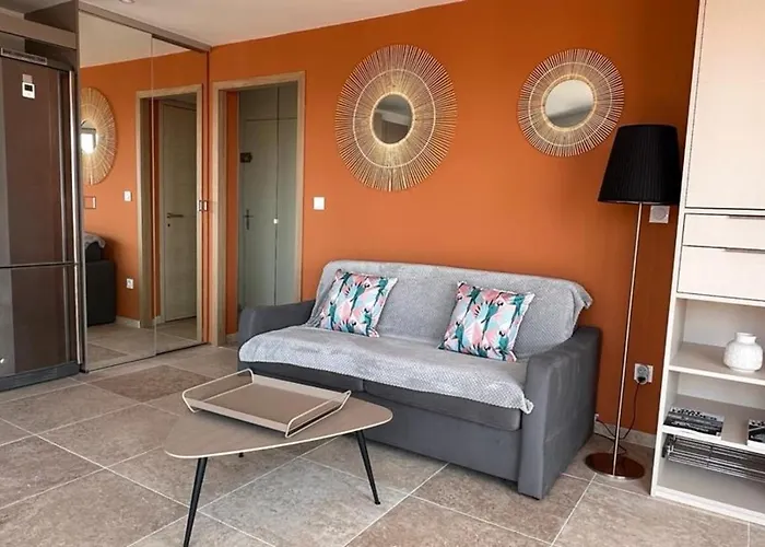 アパート 35m2 Sea View Flat With 20 M2 Terrace Saint-Raphaël