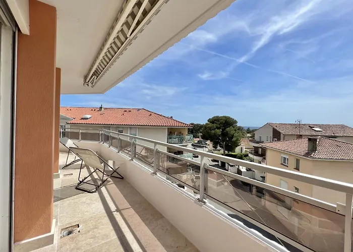35m2 Sea View Flat With 20 M2 Terrace アパート Saint-Raphaël