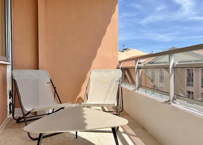 35M2 Sea View With Terrace Beach By Walk *